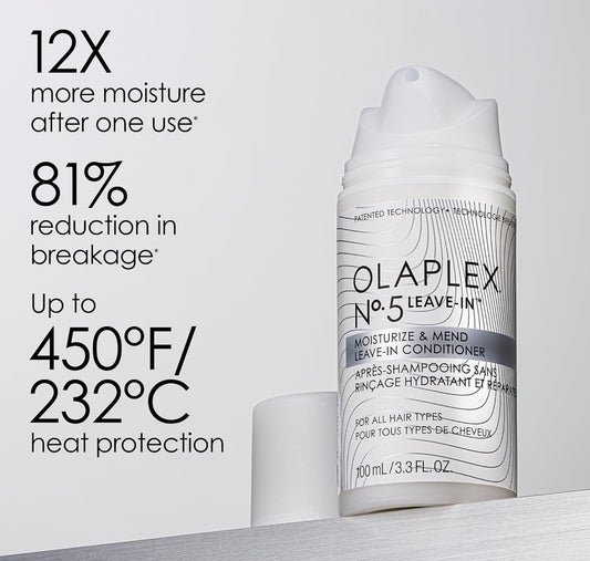 Olaplex Nº.5 Acondicionador sin enjuague hidratante y reparador.