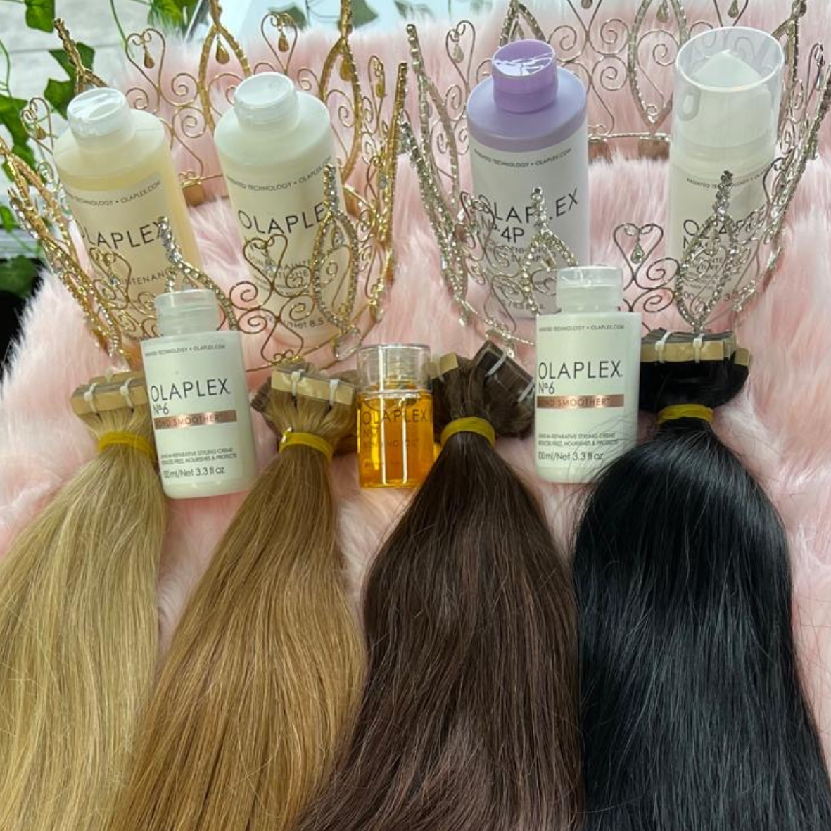 Extensiones Tape-In Cabello Oscuro
