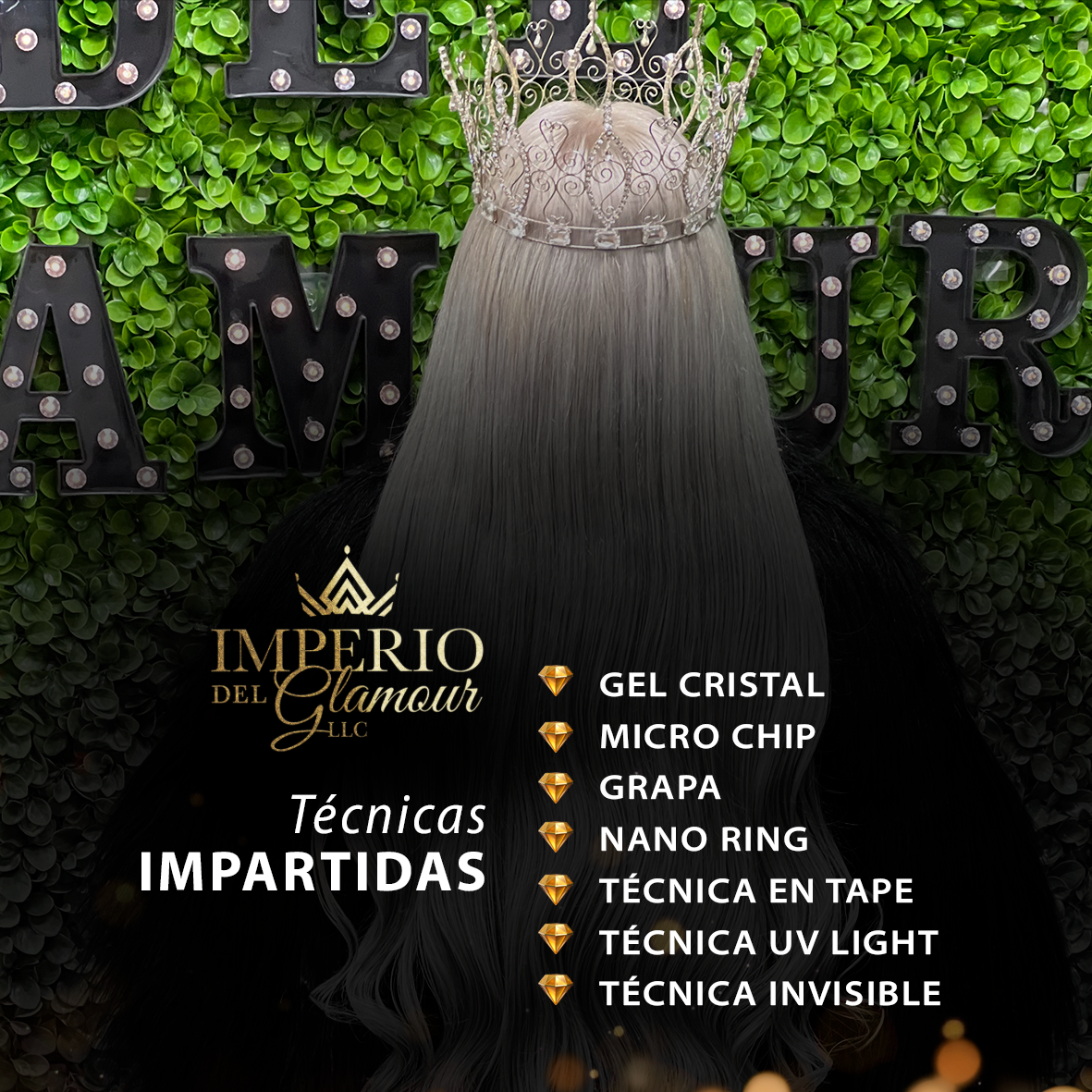 Master Class de Extensiones de Cabello - Curso de 2 Días
