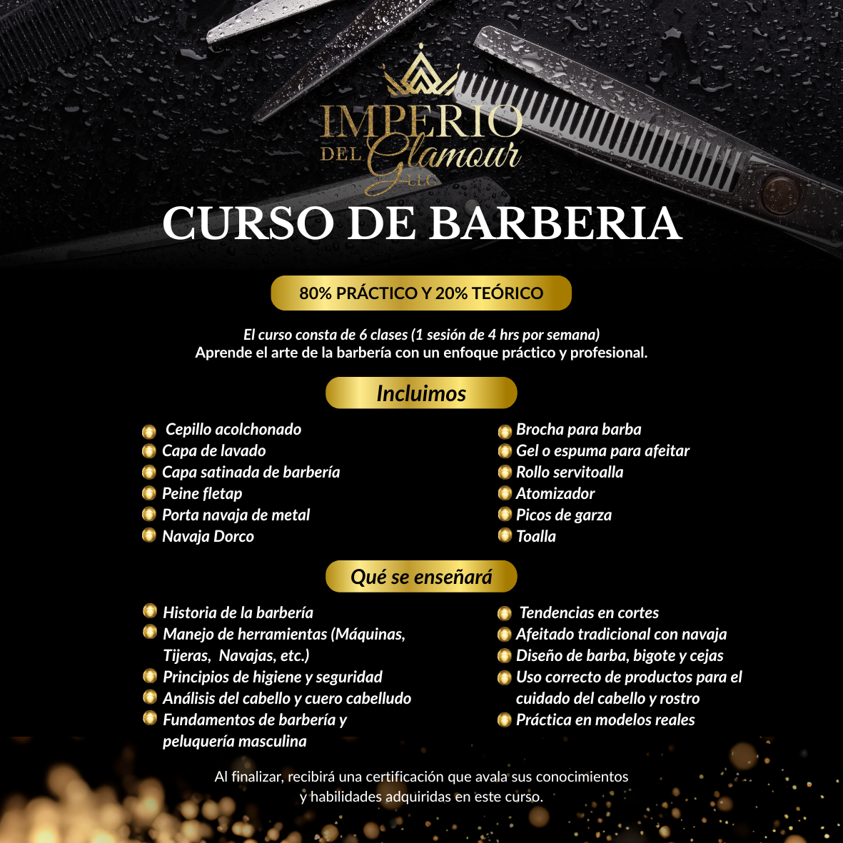 Curso de Barbería