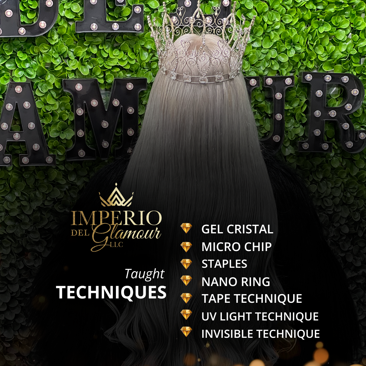 Master Class de Extensiones de Cabello - Curso de 2 Días