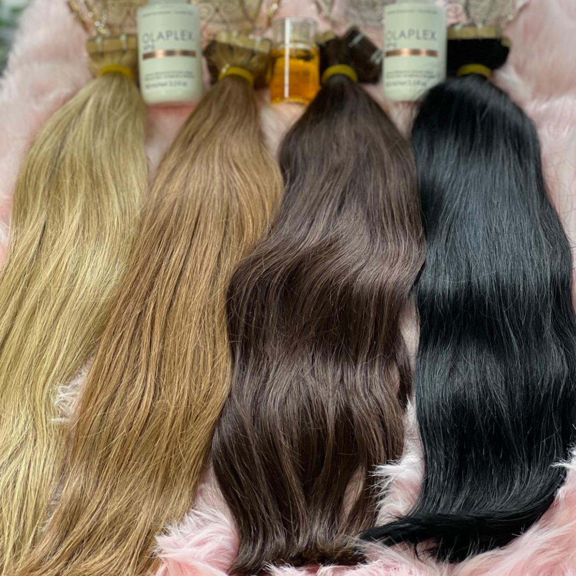 Extensiones Tape-In Cabello Oscuro
