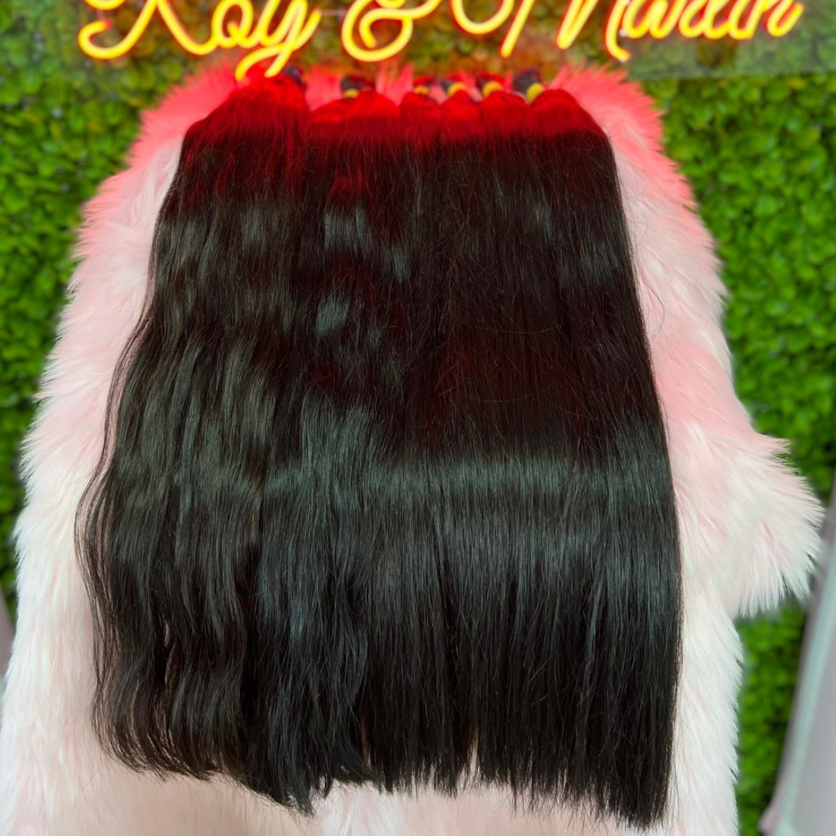 Unencapsulated Ponytail Dark Hair