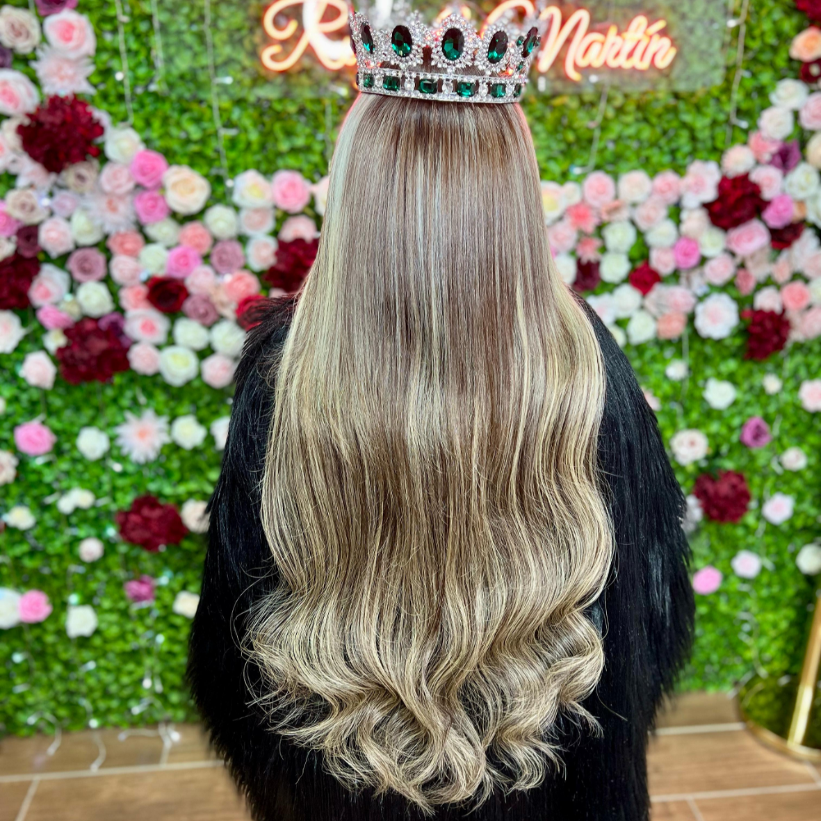 Extensiones I-Tip Efecto Balayage