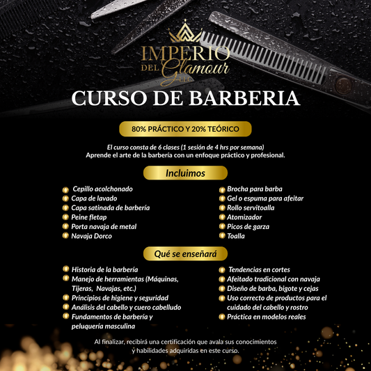 Curso de Barbería