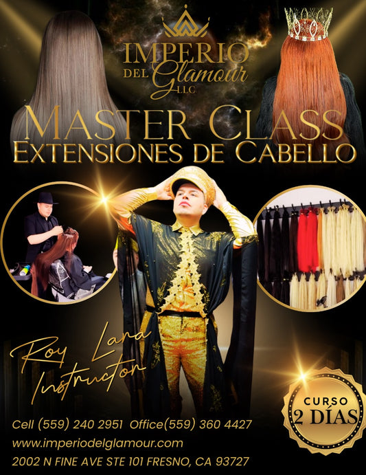 Master Class de Extensiones de Cabello - Curso de 2 Días